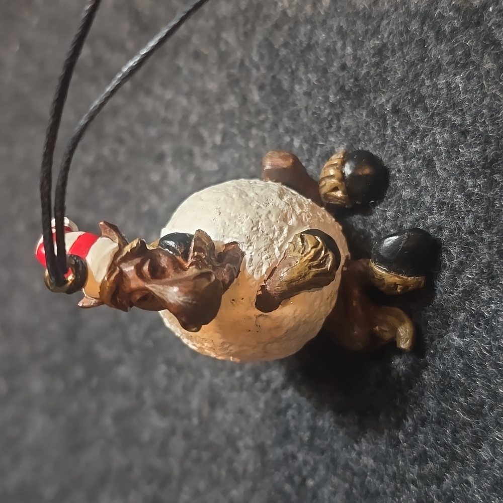 Elmer horse Christmas ornament